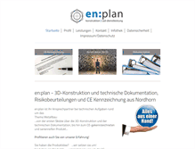 Tablet Screenshot of en-plan.org